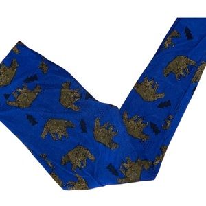 LuLaRoe Geometric Bear Leggings